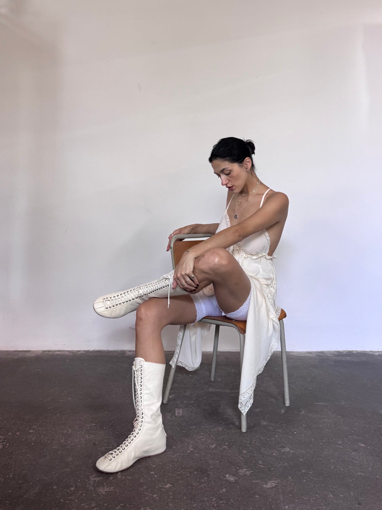 White nightgown