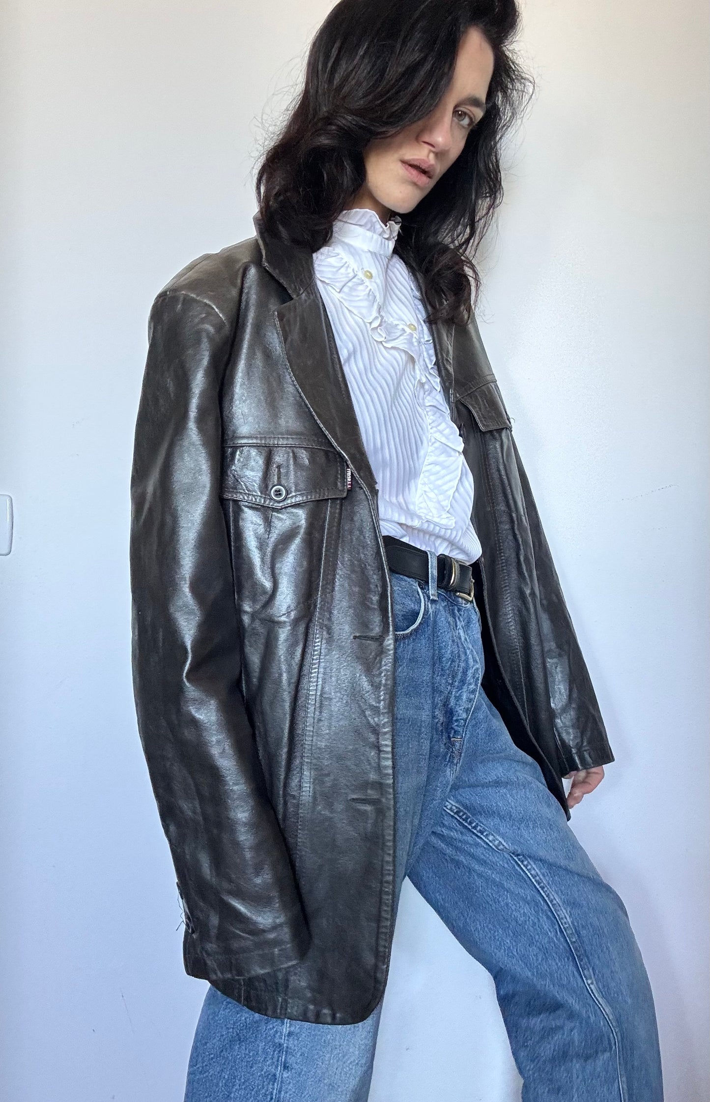 JJ Scott leather jacket