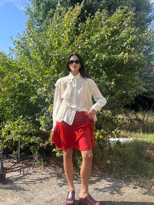 Organza vest
