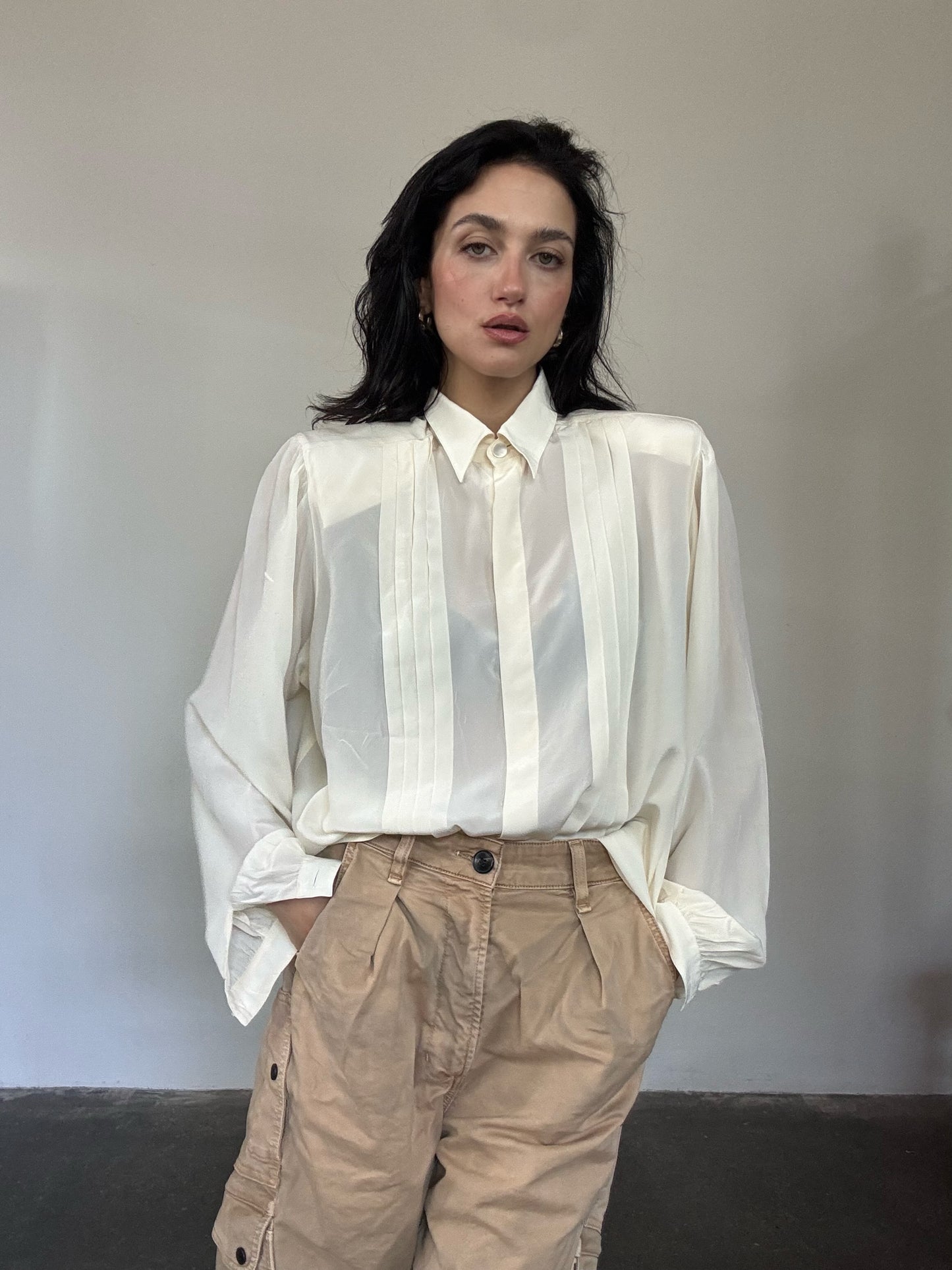 Precious silk shirt