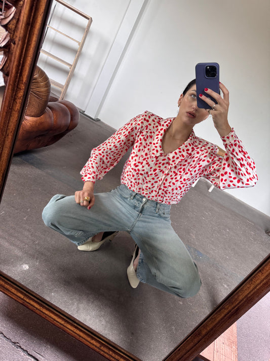 Polka dots shirt