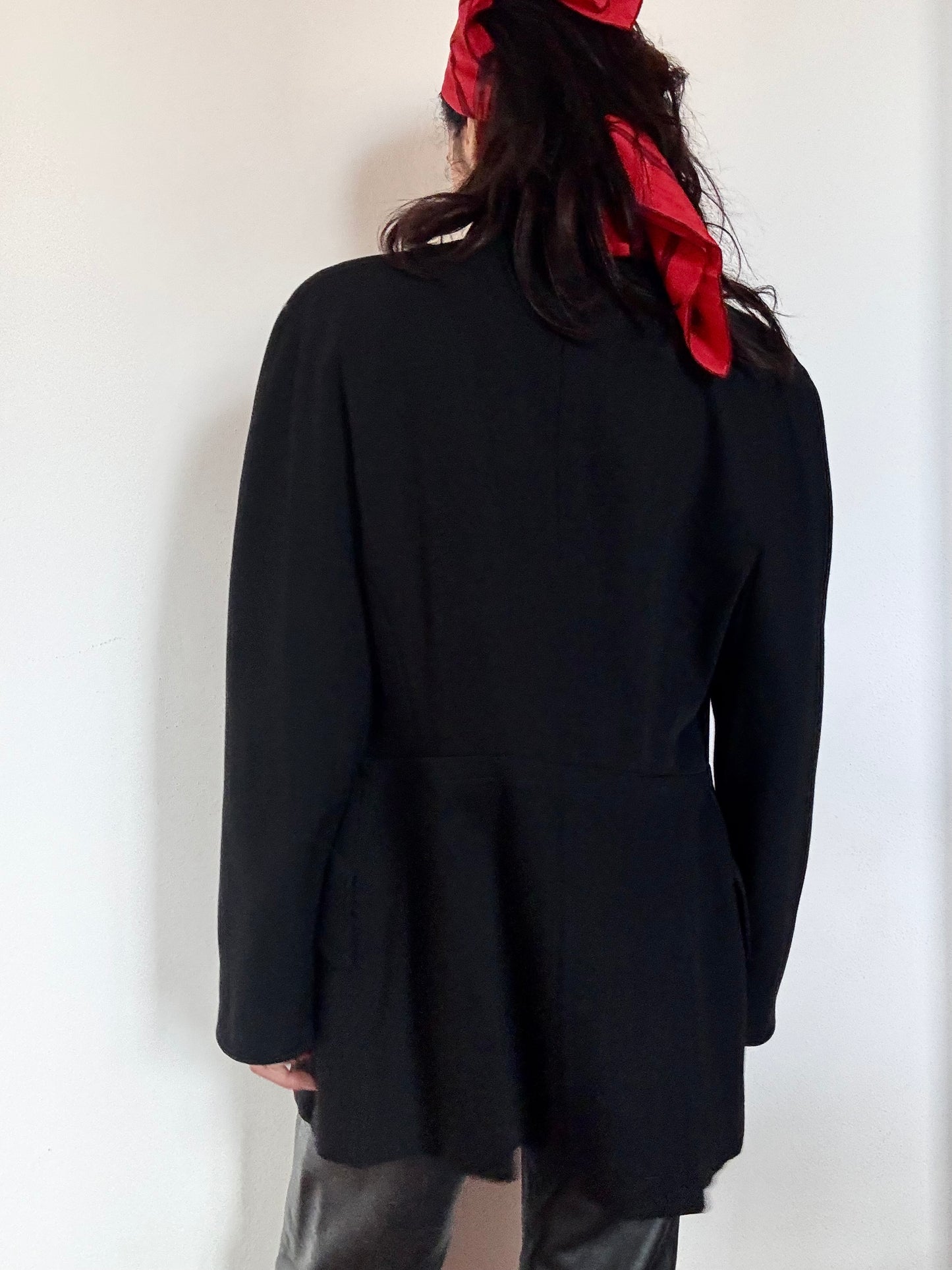 Precious red & Black blazer