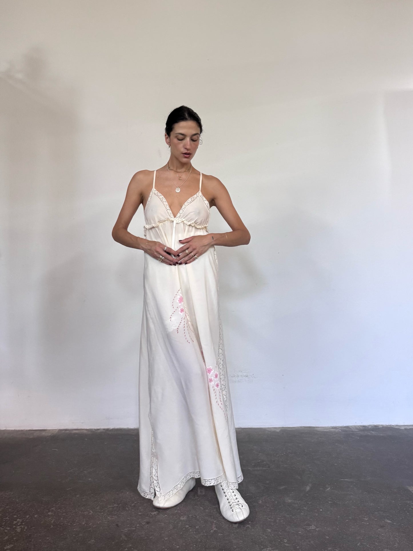 White nightgown
