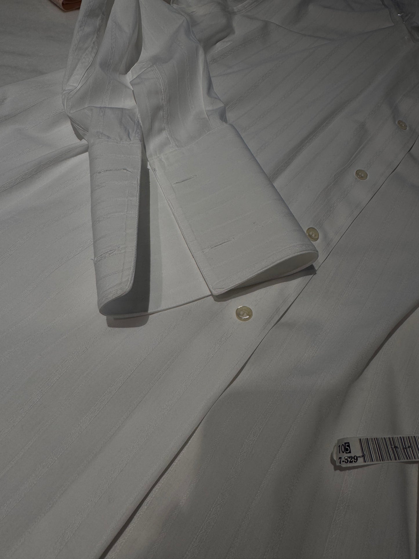 White wedding shirt