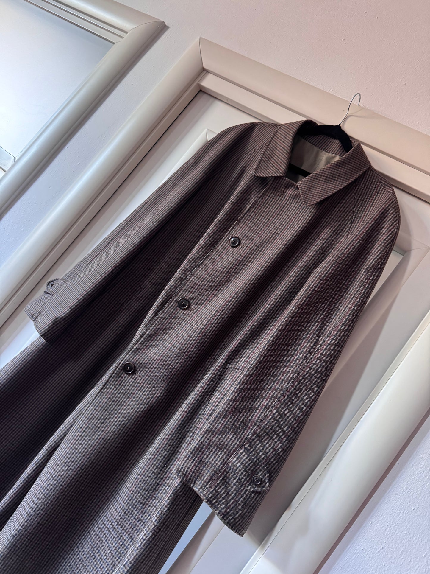 Edgar double trench coat