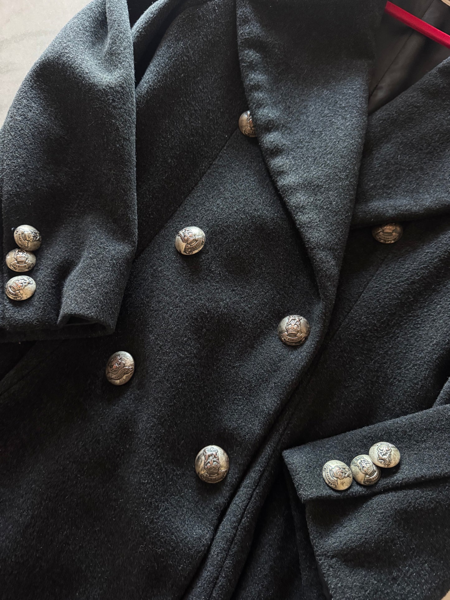 Fide et Fiducia wool coat