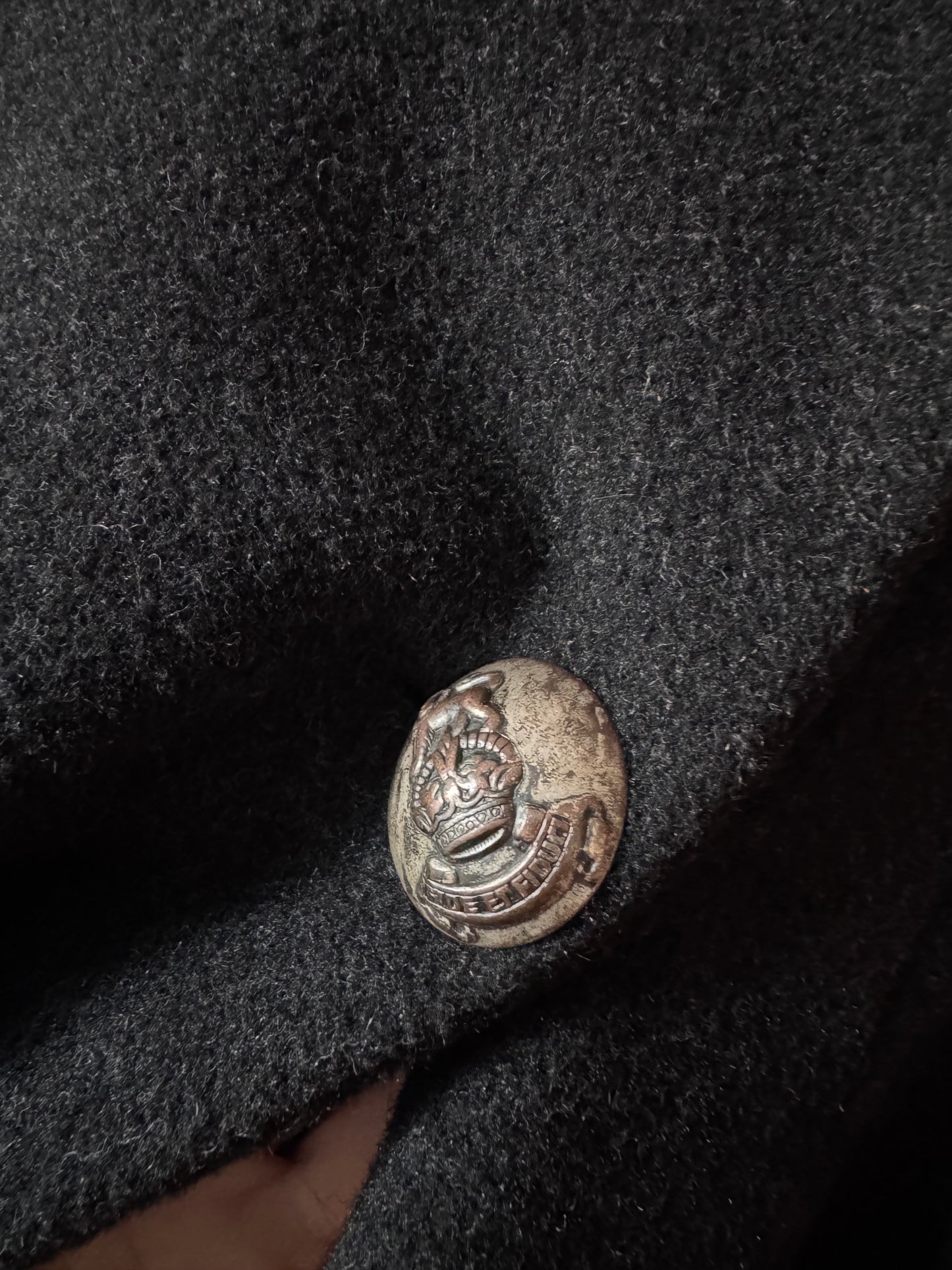 Fide et Fiducia wool coat