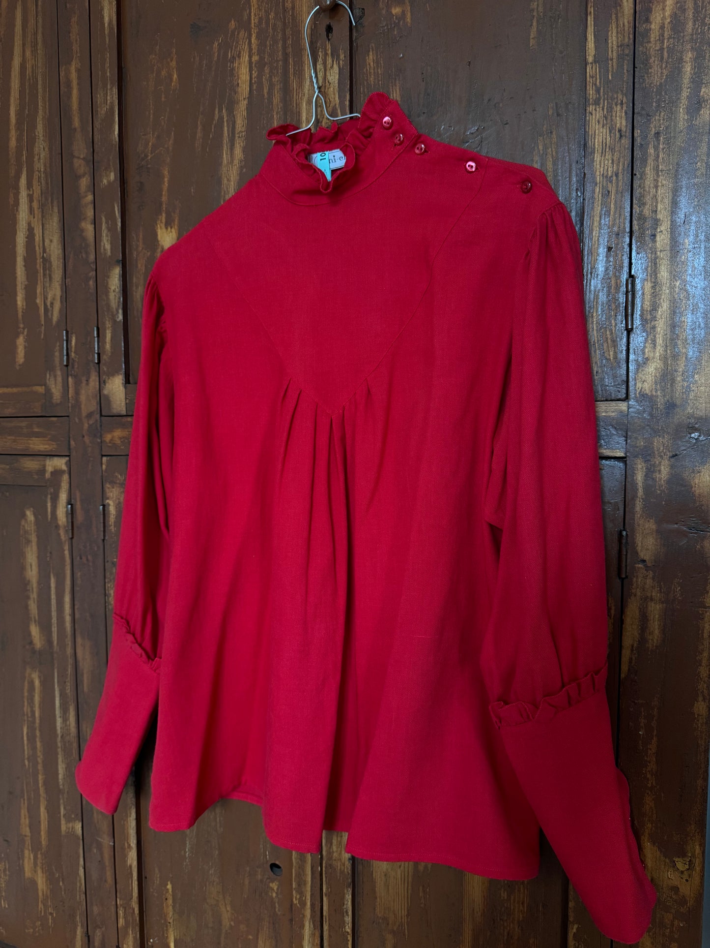 Red Bella Blouse