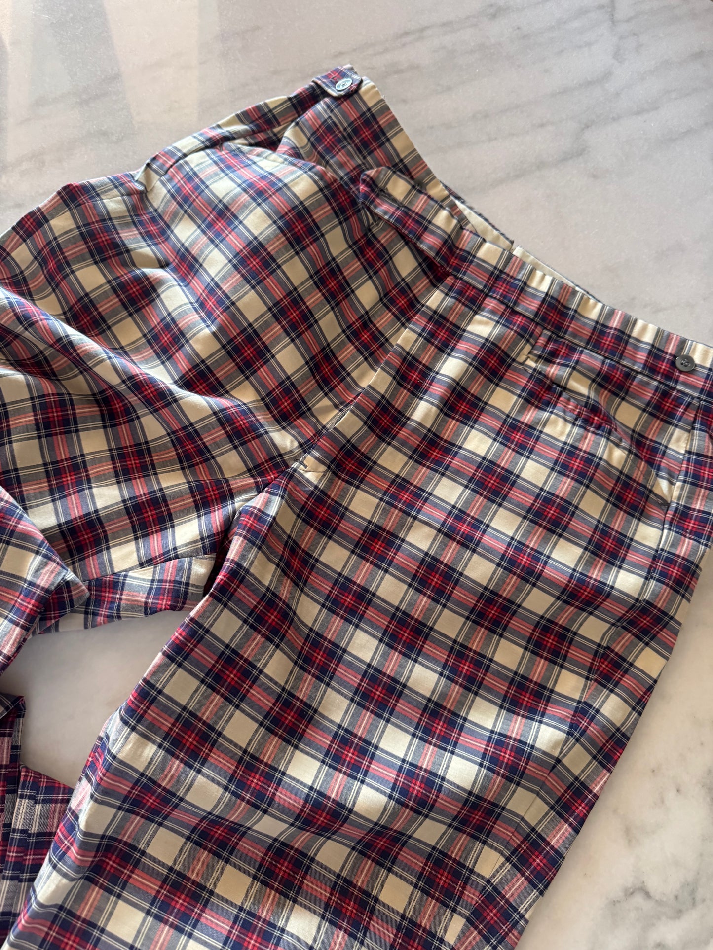 Check summer pants