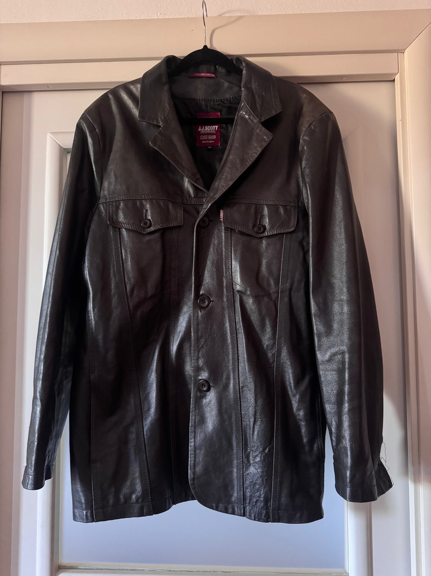 JJ Scott leather jacket