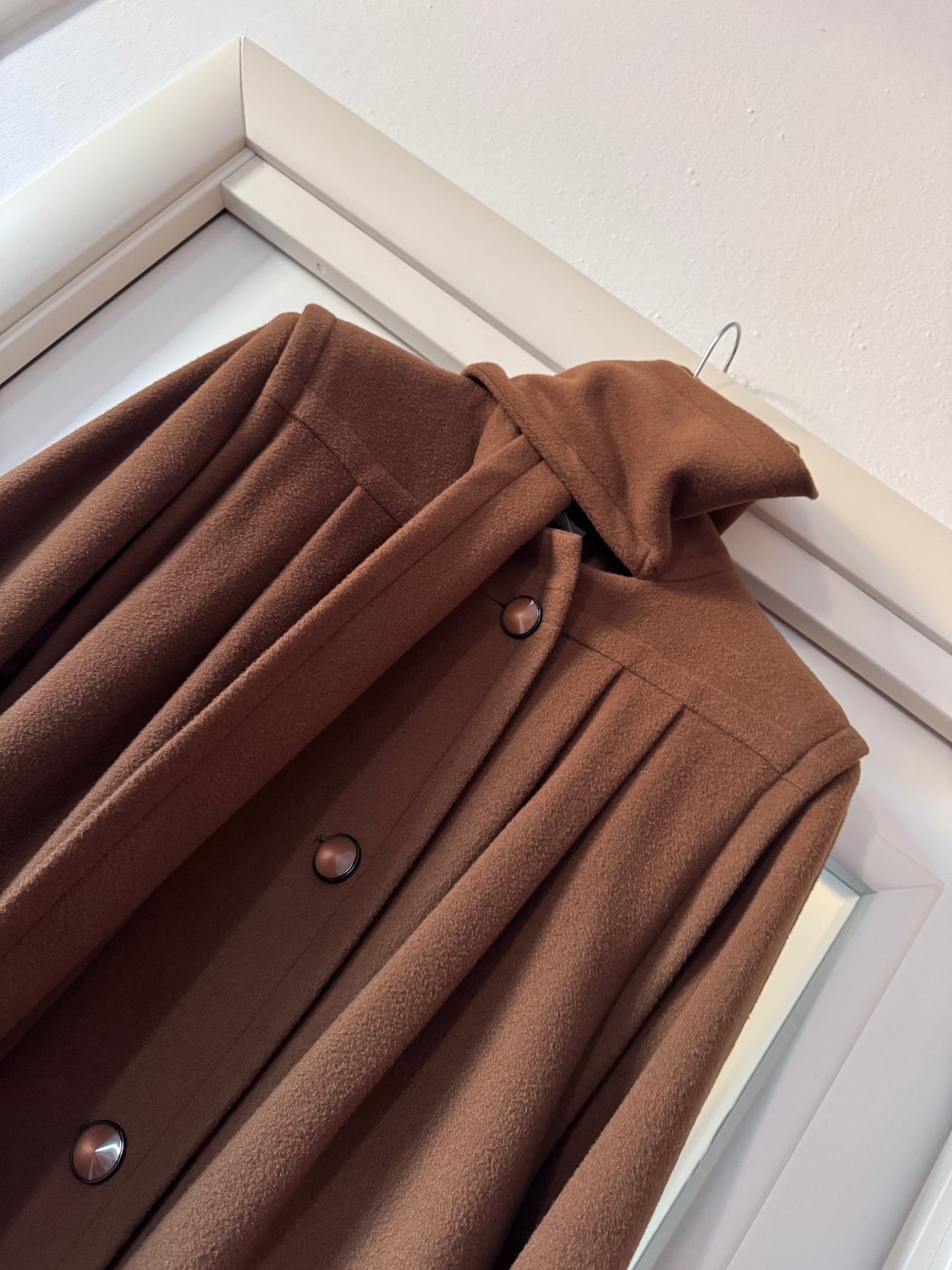 Caramello scarf coat