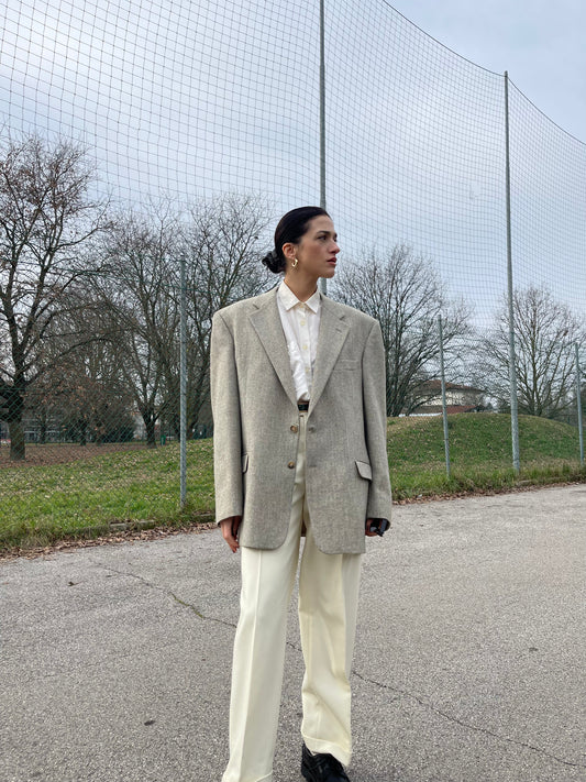 Shetland sage blazer