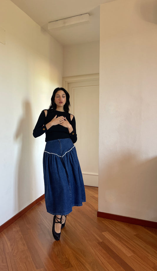Necessaria denim skirt