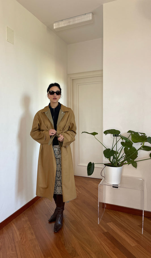 Il trench double face