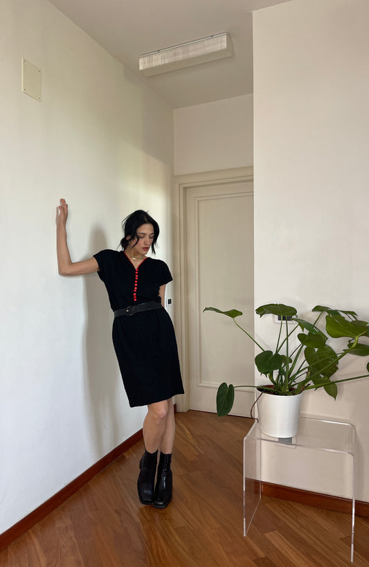 Virginie black dress