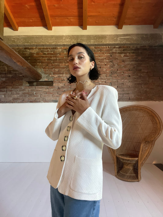 Ferrè studio panna blazer