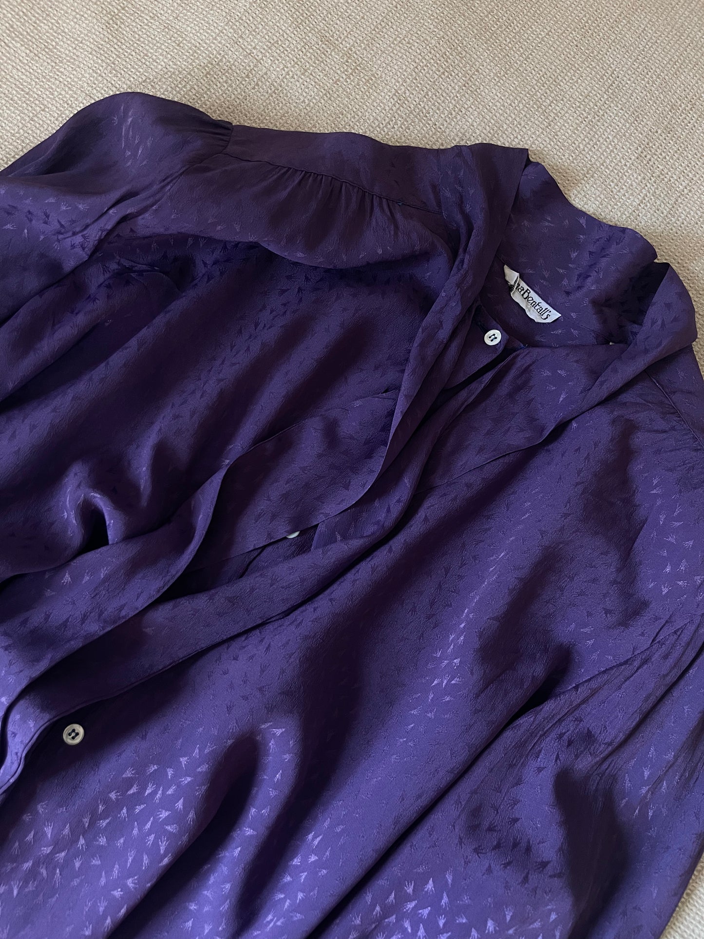 The violet shirt