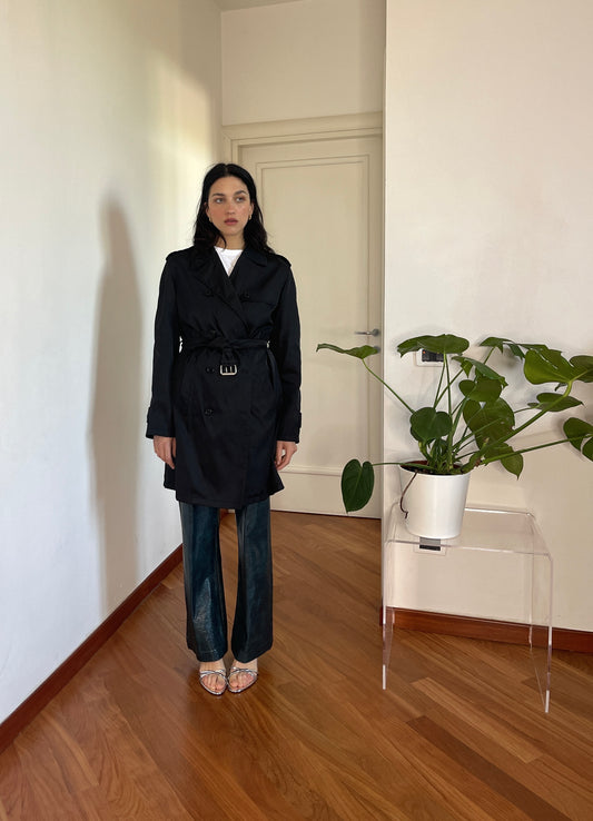 Prada nylon trench coat