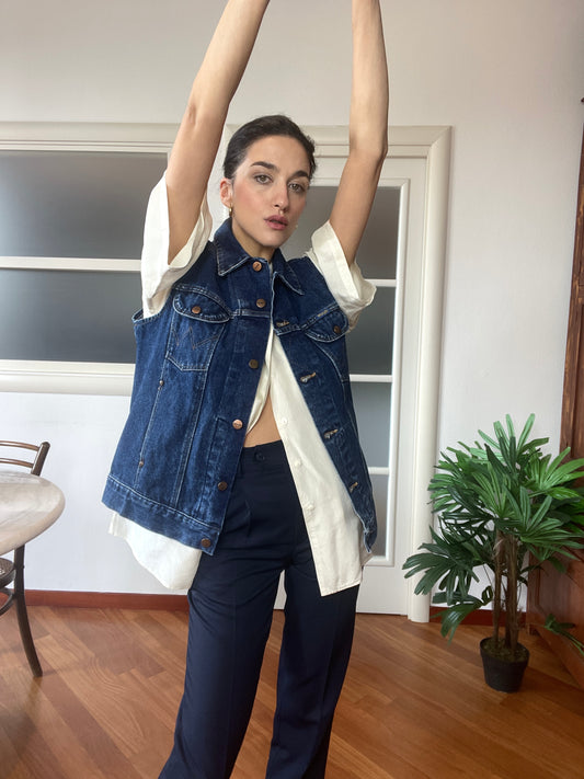 Giustissimo wrangler denim vest