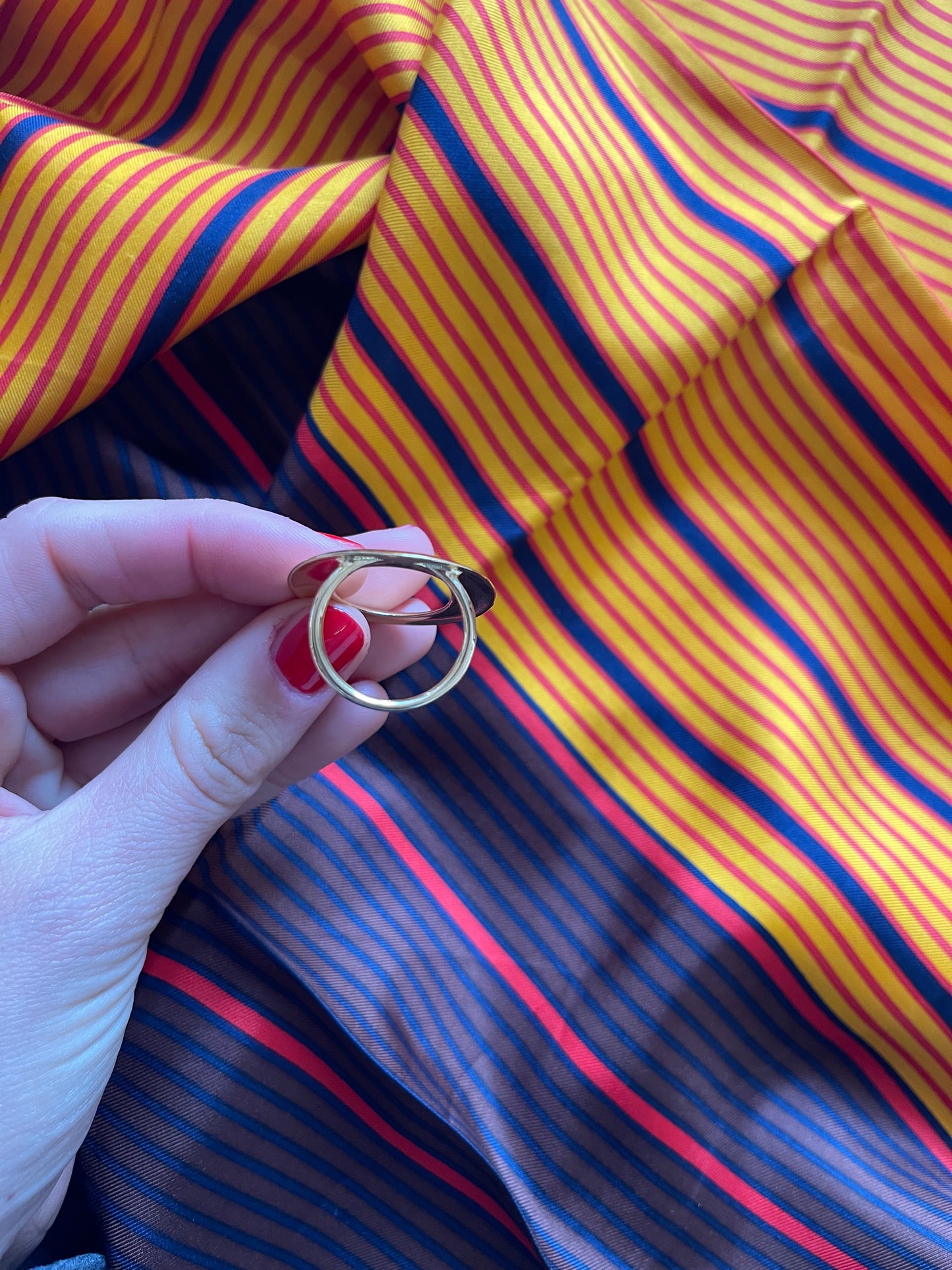 Foulard ring by GPF and Clio