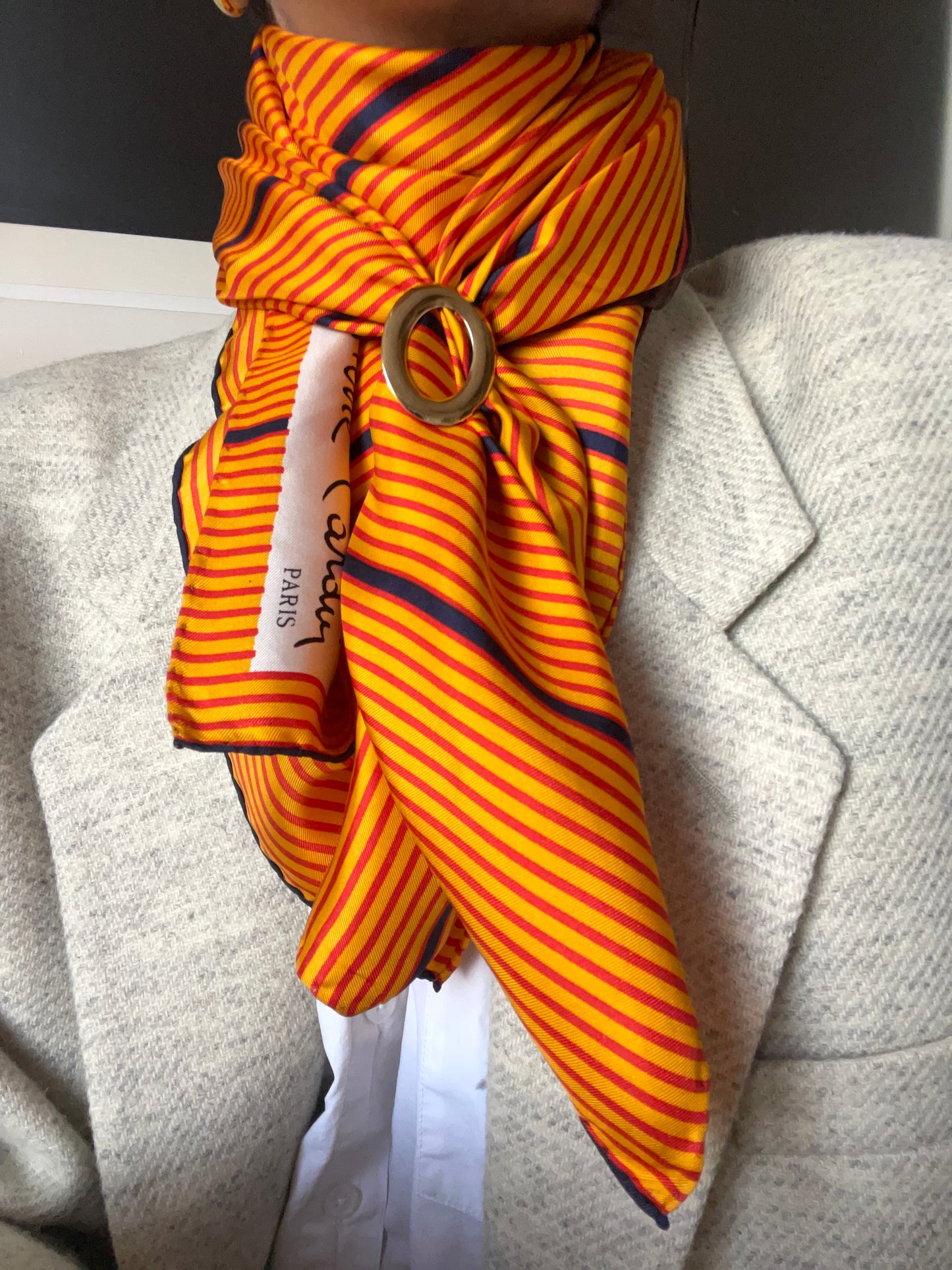 Pierre Cardin silk foulard