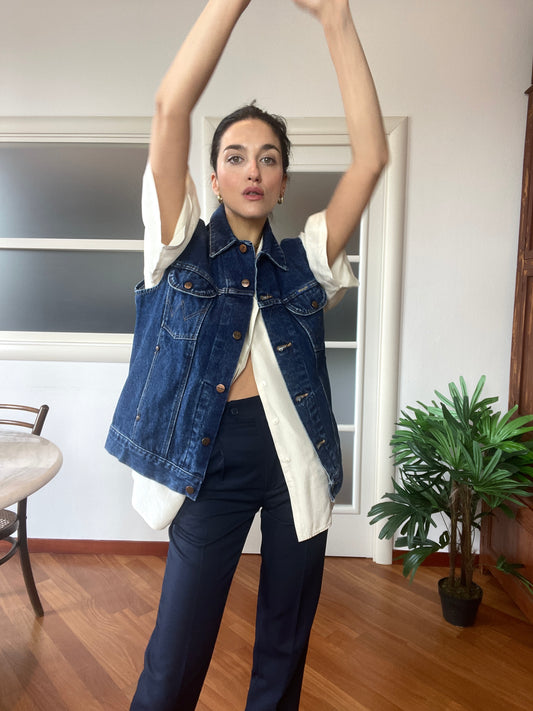Giustissimo wrangler denim vest