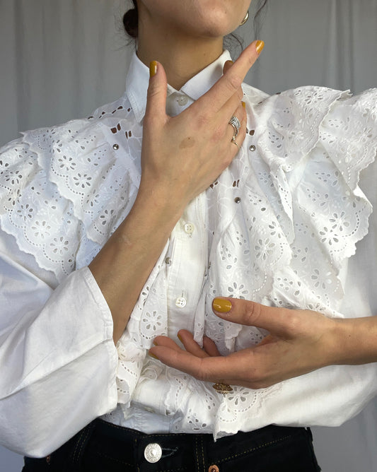 Sangallo cotton shirt