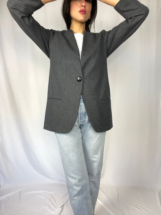 Luisa Spagnoli grey blazer