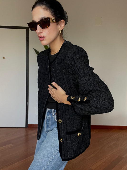 Precious tailoring tweed jacket