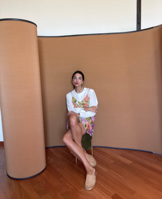 Ken Scott floral mini dress