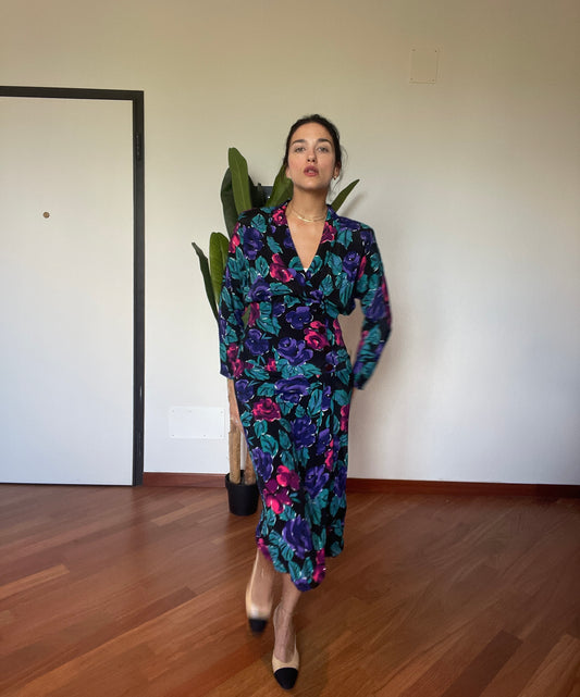 The floral dress