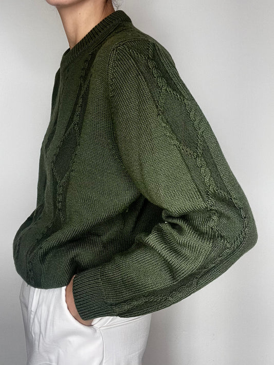 Il Maglione Verde bosco