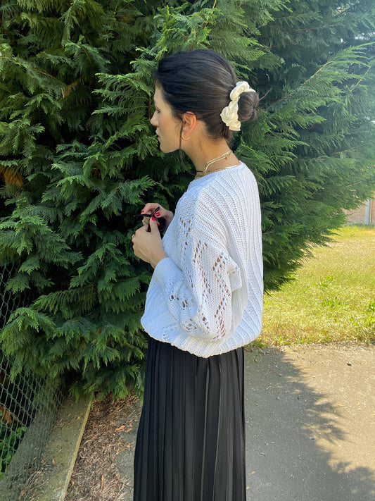 Handmade summer pullover