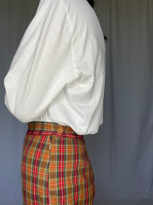 Belfe & Belfe 90s Check Fuseaux