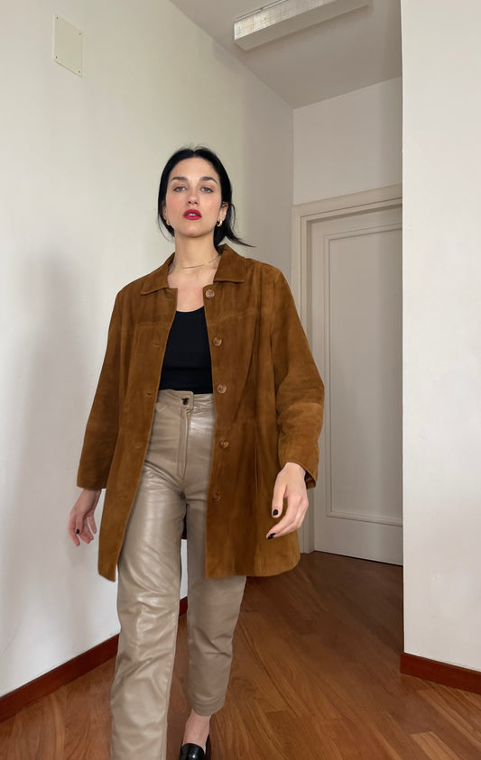 La giacca scamosciata