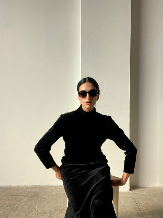 Ferula velvet dress