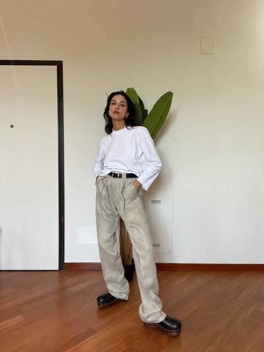 New from deadstock, linen pants