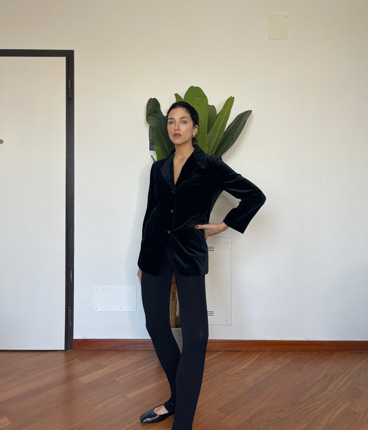Necessario velvet blazer