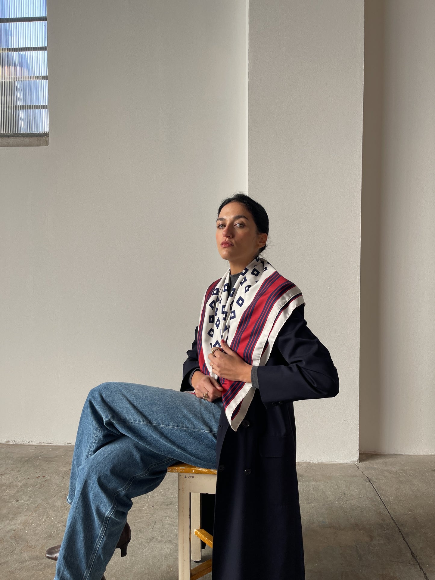 Yves Saint Laurent silk foulard
