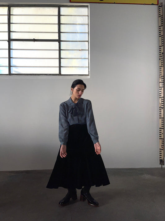 Velvet Corolla skirt