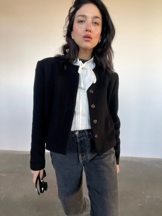 Wool & cashmere blazerino - perfetto imperfetto