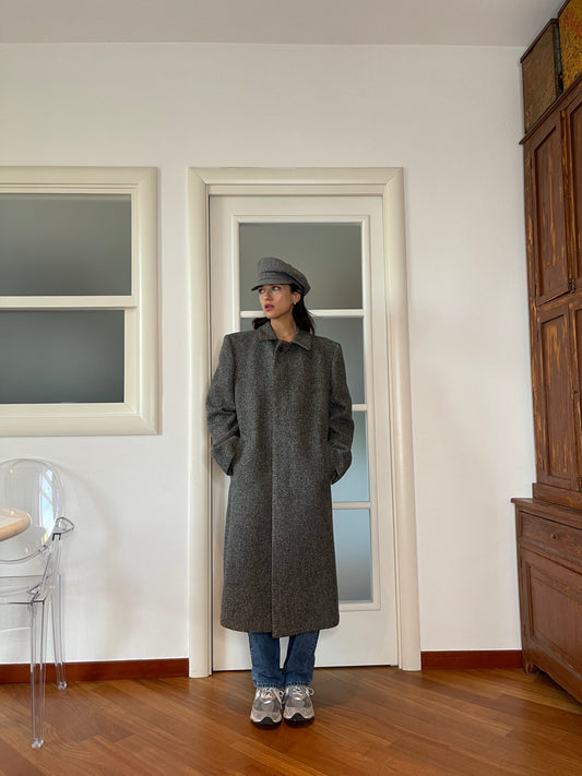 The Tommy Shelby salt & pepper coat
