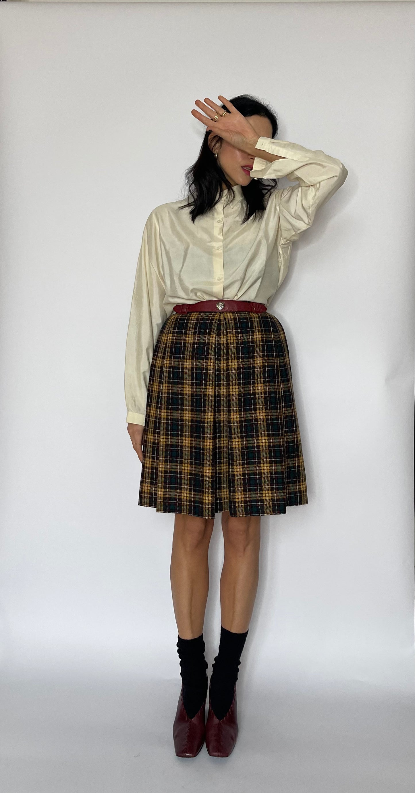 Cute tartan skirt