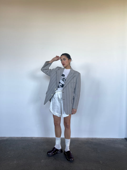 Zebra blazer