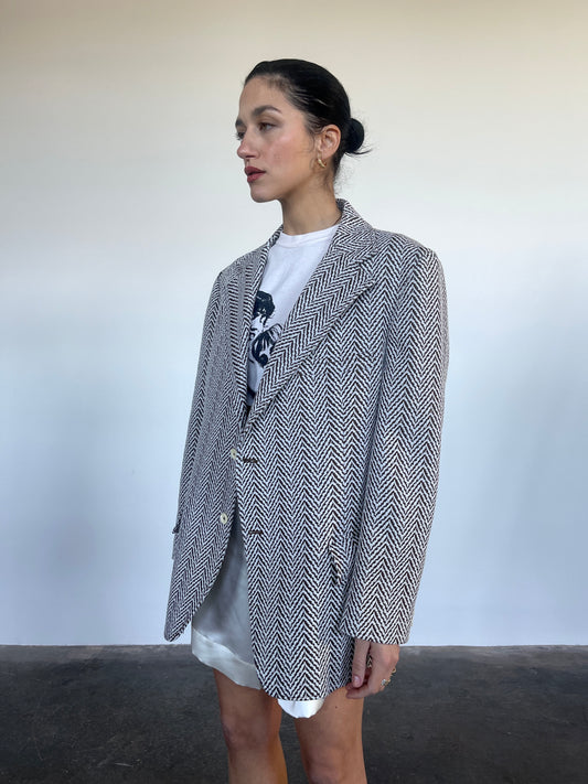 Zebra blazer